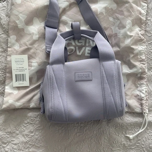 DAGNE DOVER Landon Carryall XS Dust Violet Lavender Bag - Picture 2 of 16